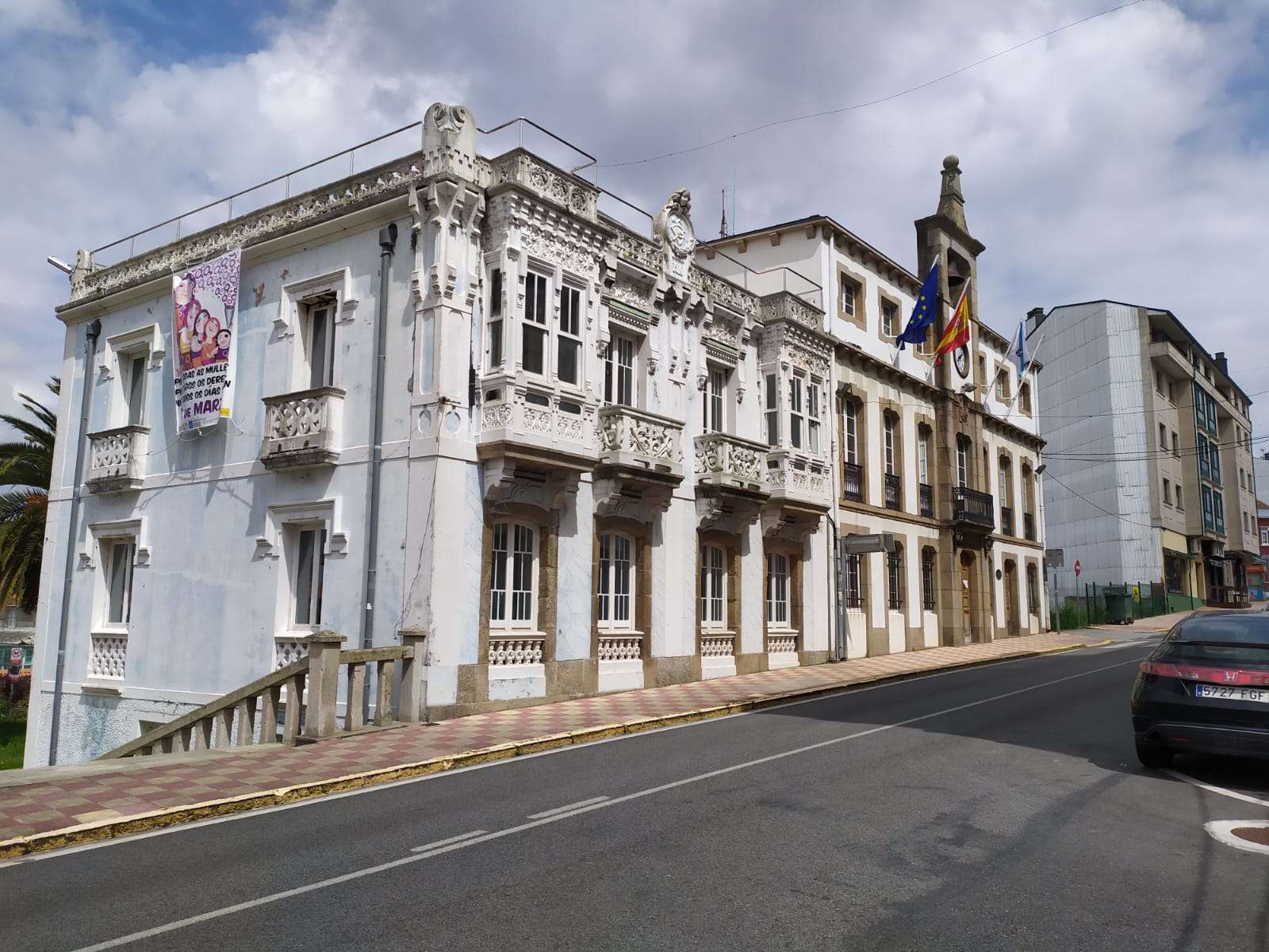 Mugardos investirá 214.508 euros nas beirarrúas da rúa Corzás e 154.938 euros nas da rúa Peteiro.