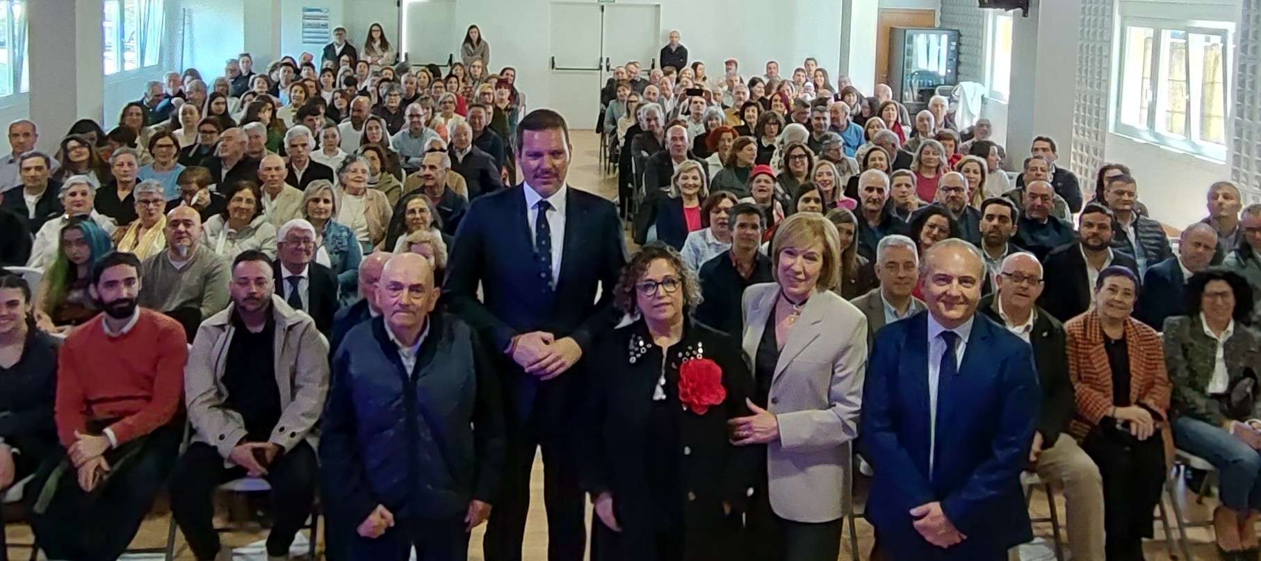 Acto de nomeamento de Rosalía Morlán como Filla Predilecta do Concello de Trazo Rosalía Morlán nomeada Filla Predilecta do Concello de Trazo