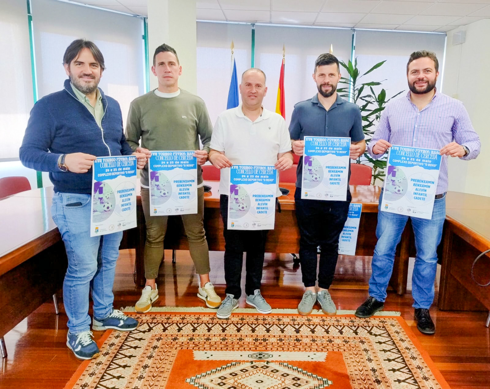 Cerceda acolle esta fin de semana unha nova edición do Torneo de Fútbol Base que reunirá a case mil deportistas no complexo do Roxo