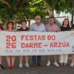 O Concello de Arzúa presenta a programación das Festas do Carme 2026