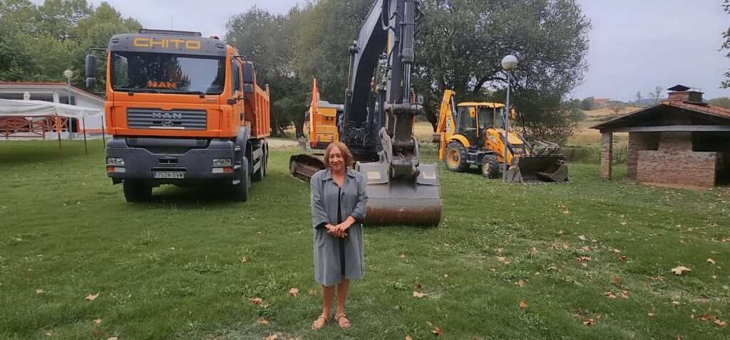Comezan as obras de recuperación da área recreativa de Ribadiso en Arzúa