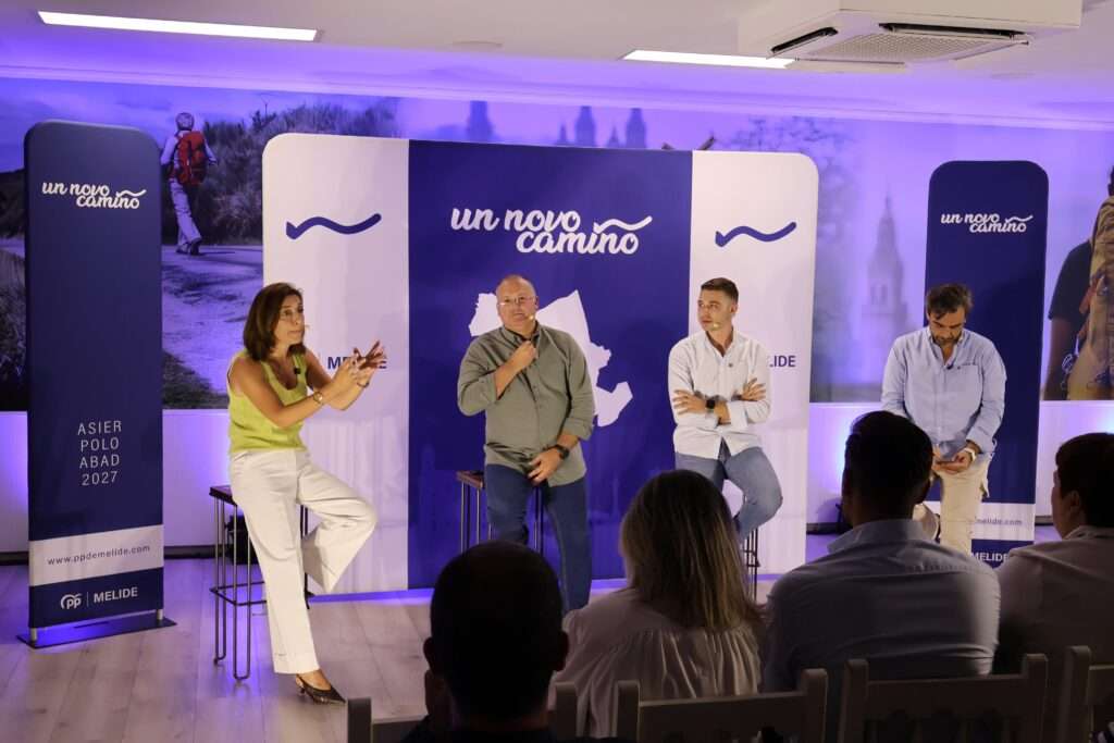 Asier Polo, candidato do PP á Alcaldía do Concello de Melide