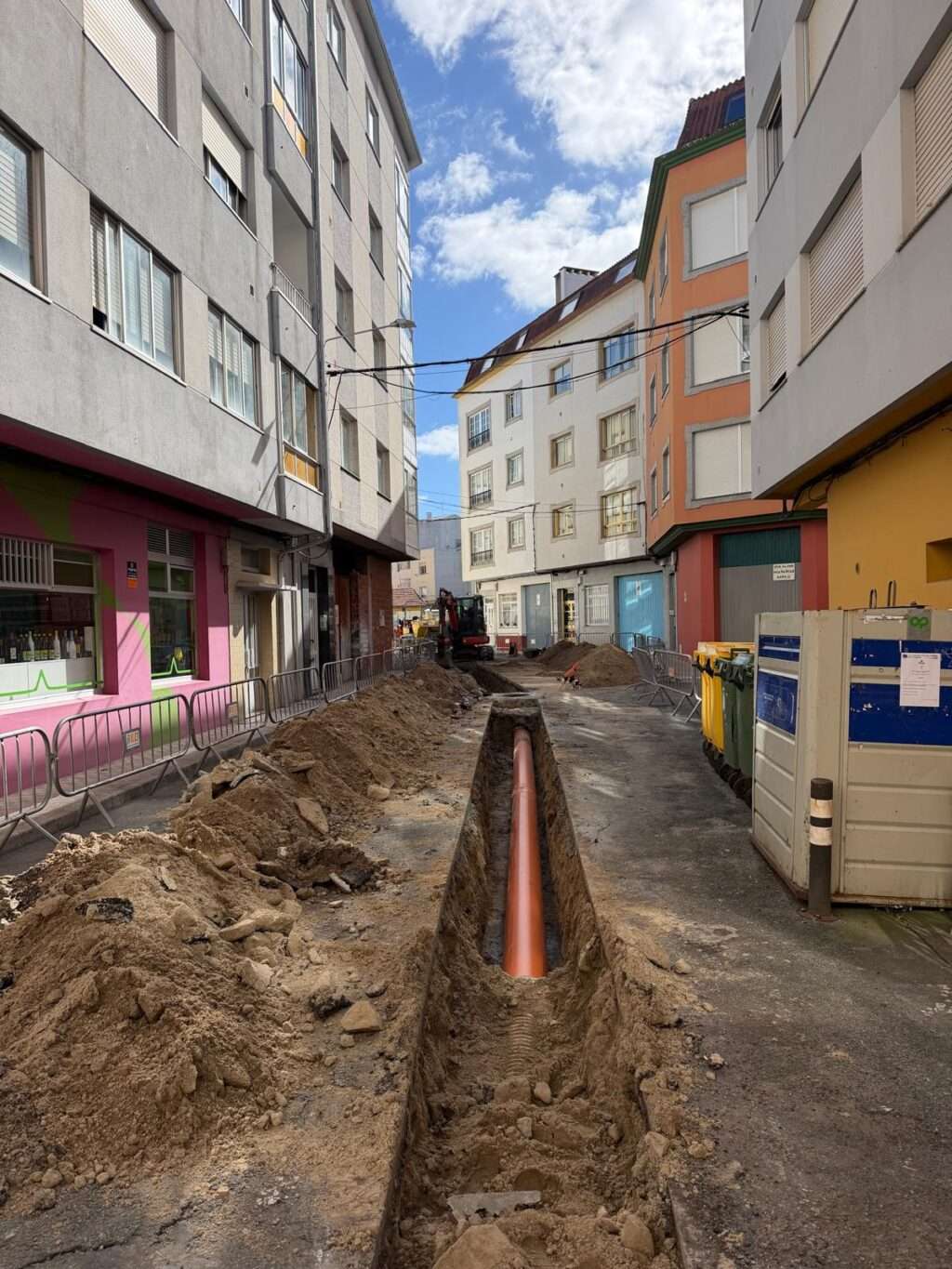 Cedeira inicia obras de saneamento na rúa Moeche