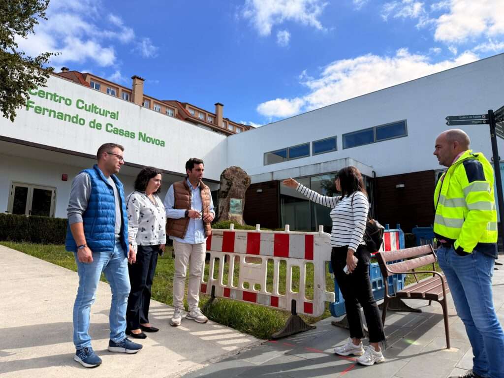Oroso inicia as obras de mellora do Centro Cultural Fernando de Casas Novoa